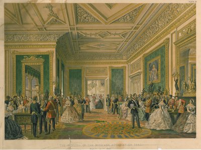 La firma del acta de matrimonio, 1863 de Robert Charles Dudley